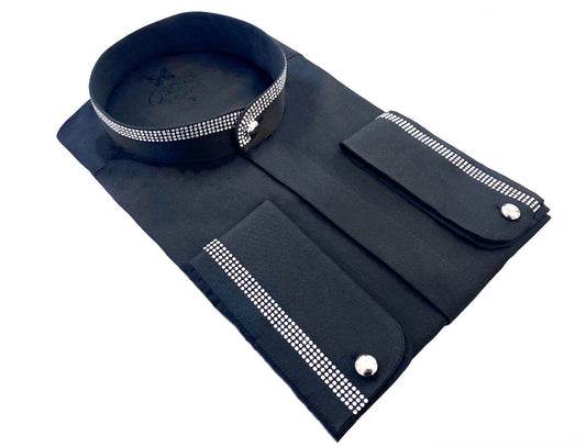 Zeremonielles Hemd Ref. 600 Schwarz