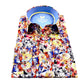 Slim Fit Hemd - Bunte Blumen