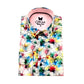 Slim Fit Hemd - Bunte Farbkunst