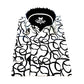 Slim Fit Hemd - Geschwungenes Muster