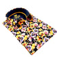 Slim Fit Hemd - Warmes Blumenmuster